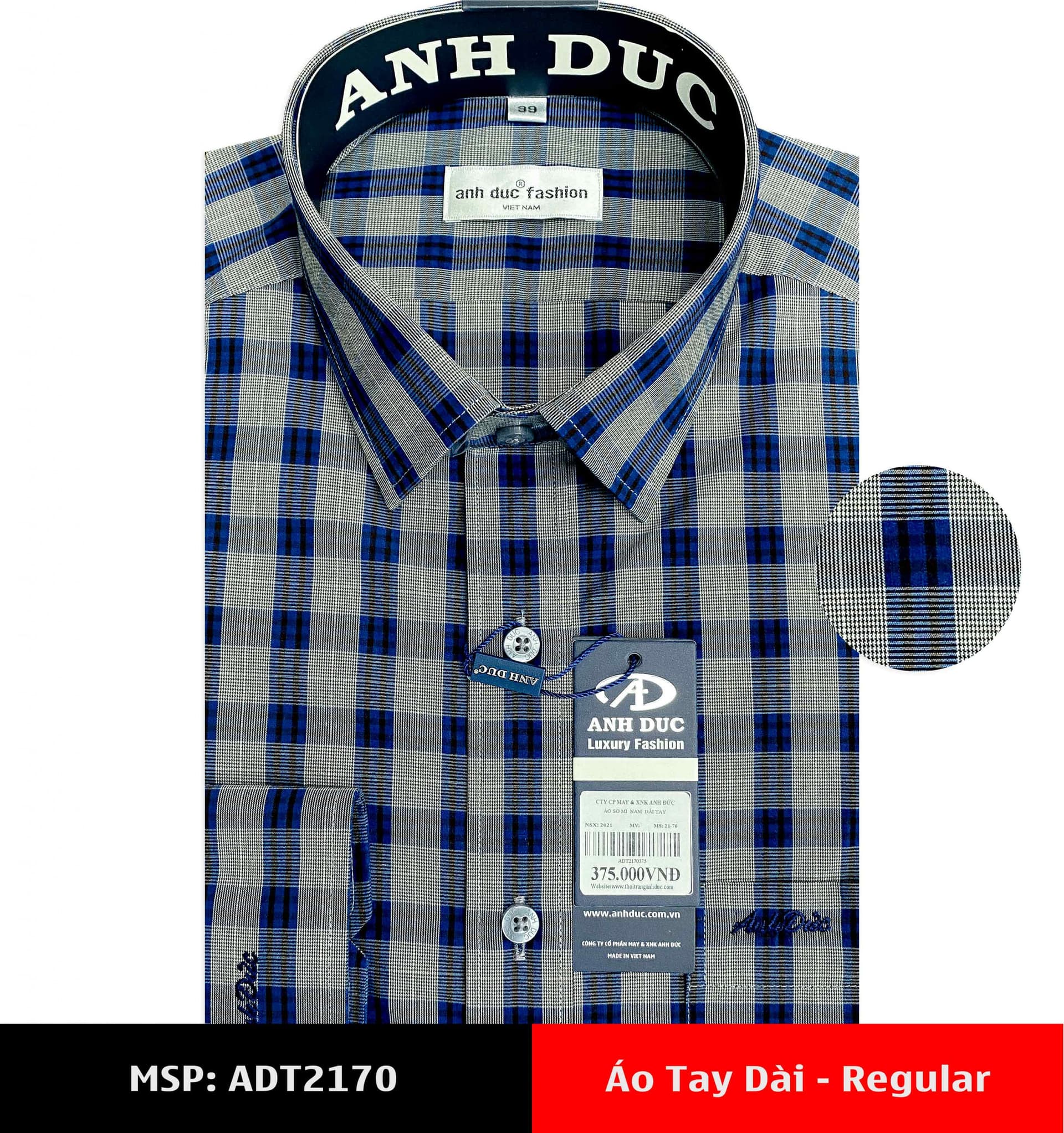 Áo Sơ Mi Dài Tay – Regular