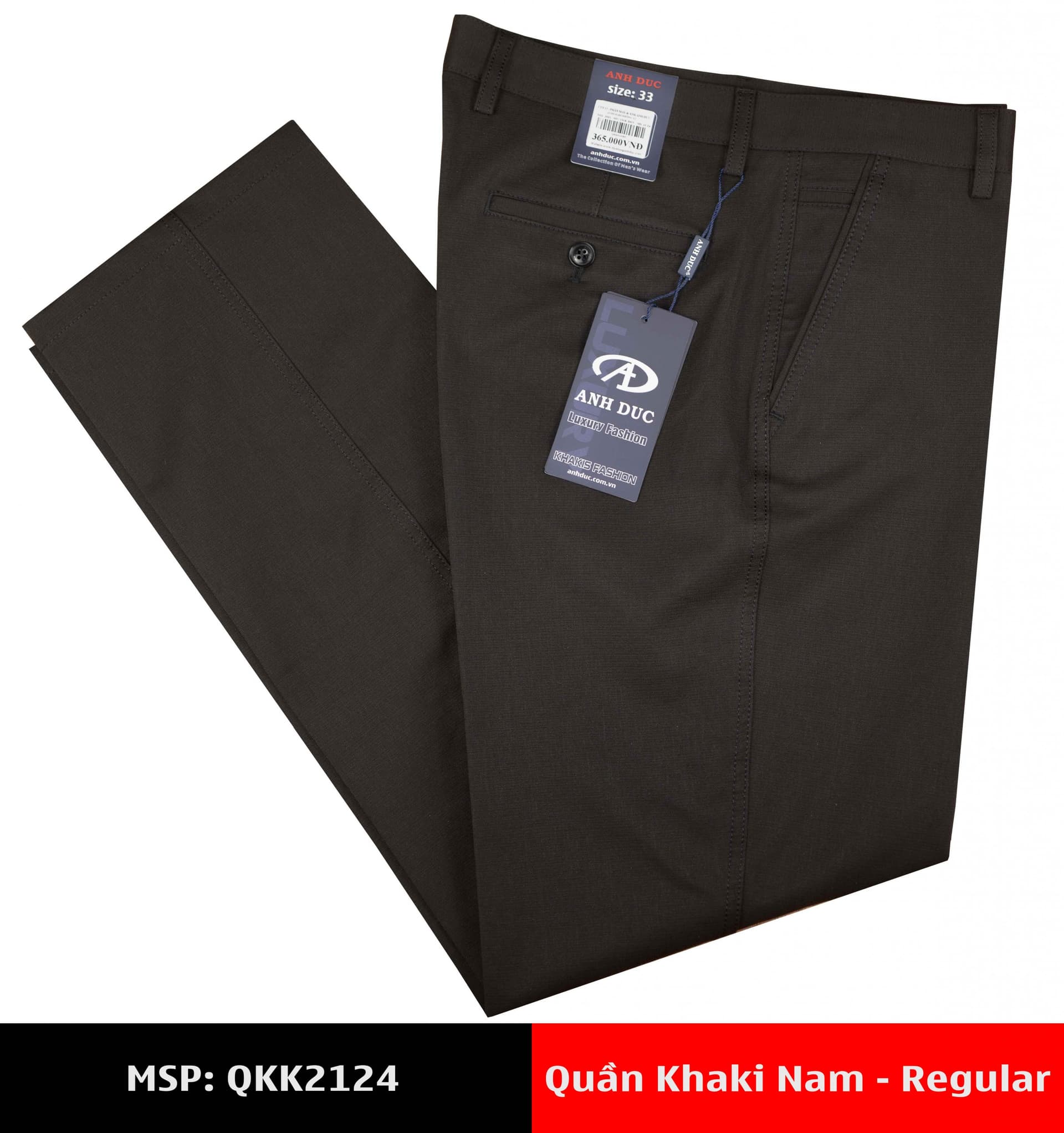 Quần Khakis Nam – Regular