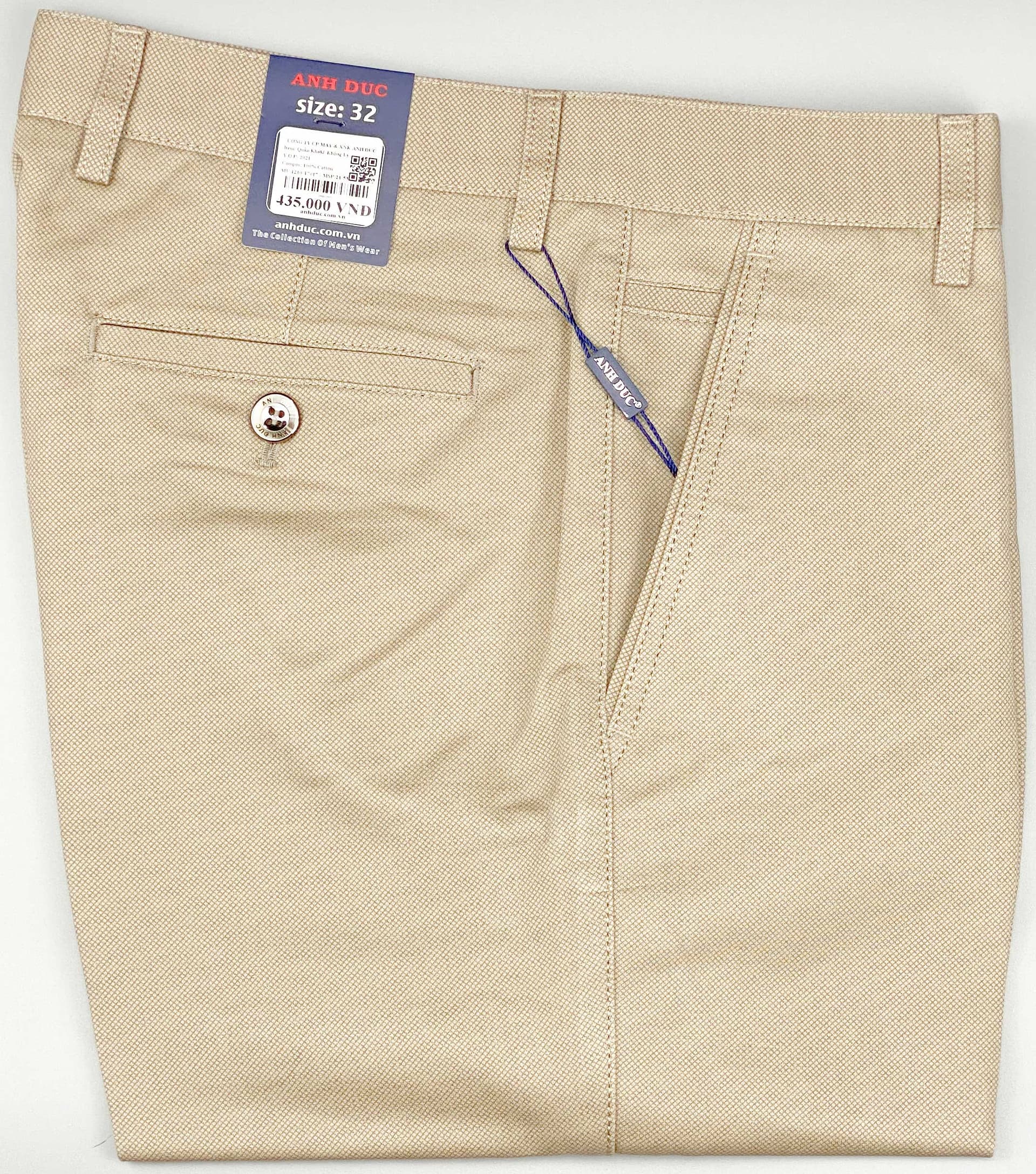 Quần Khakis Nam – Regular