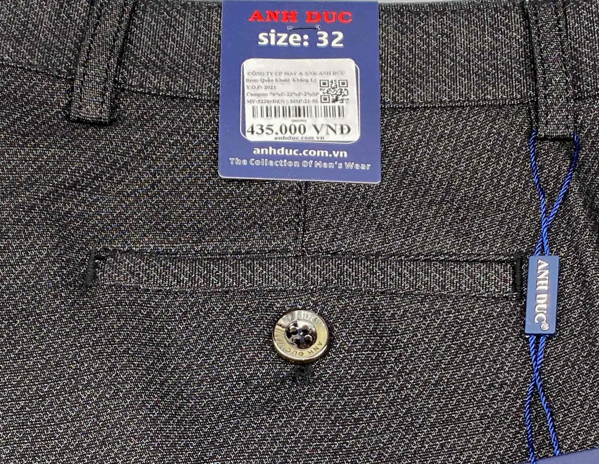 Quần Khakis Nam – Regular