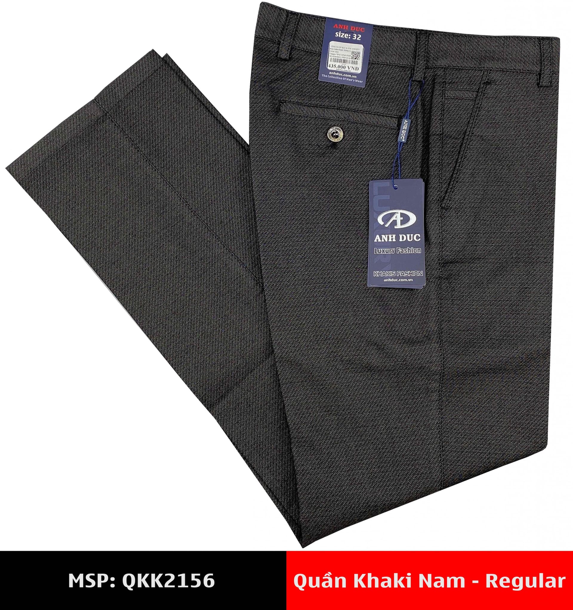 Quần Khakis Nam – Regular