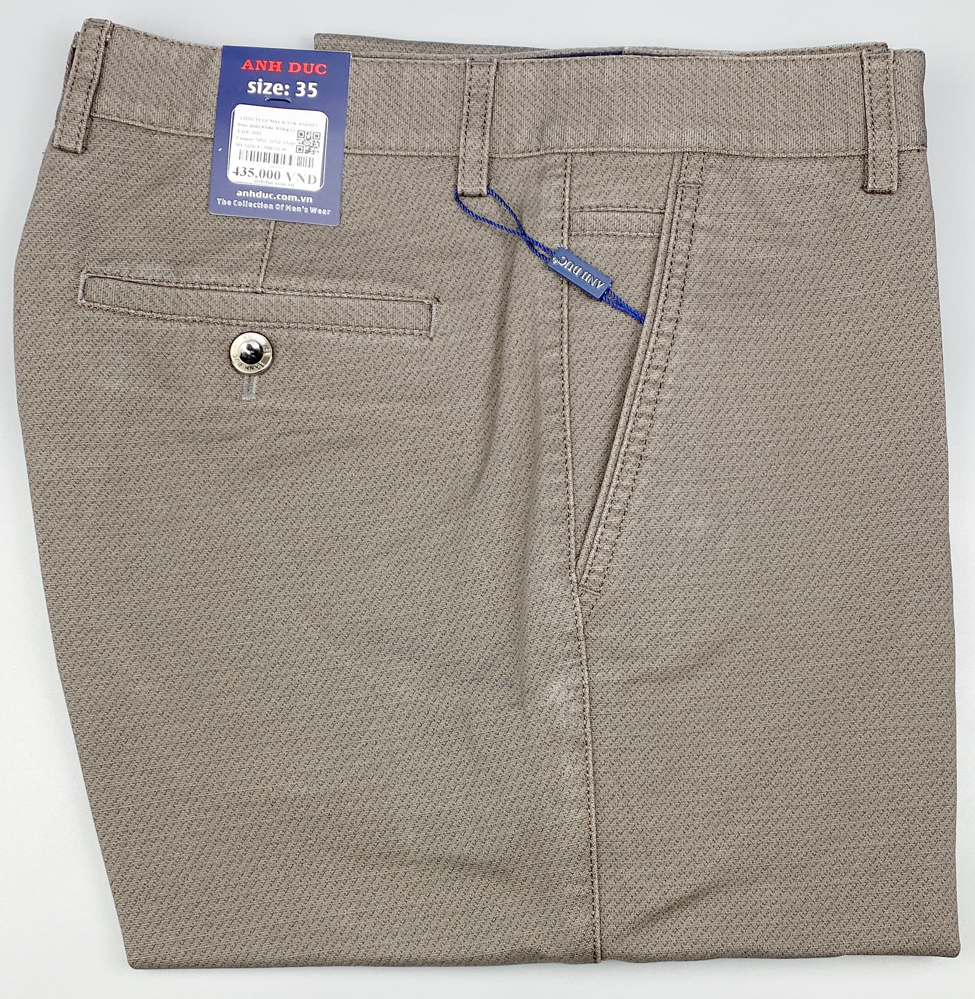 Quần Khakis Nam – Regular