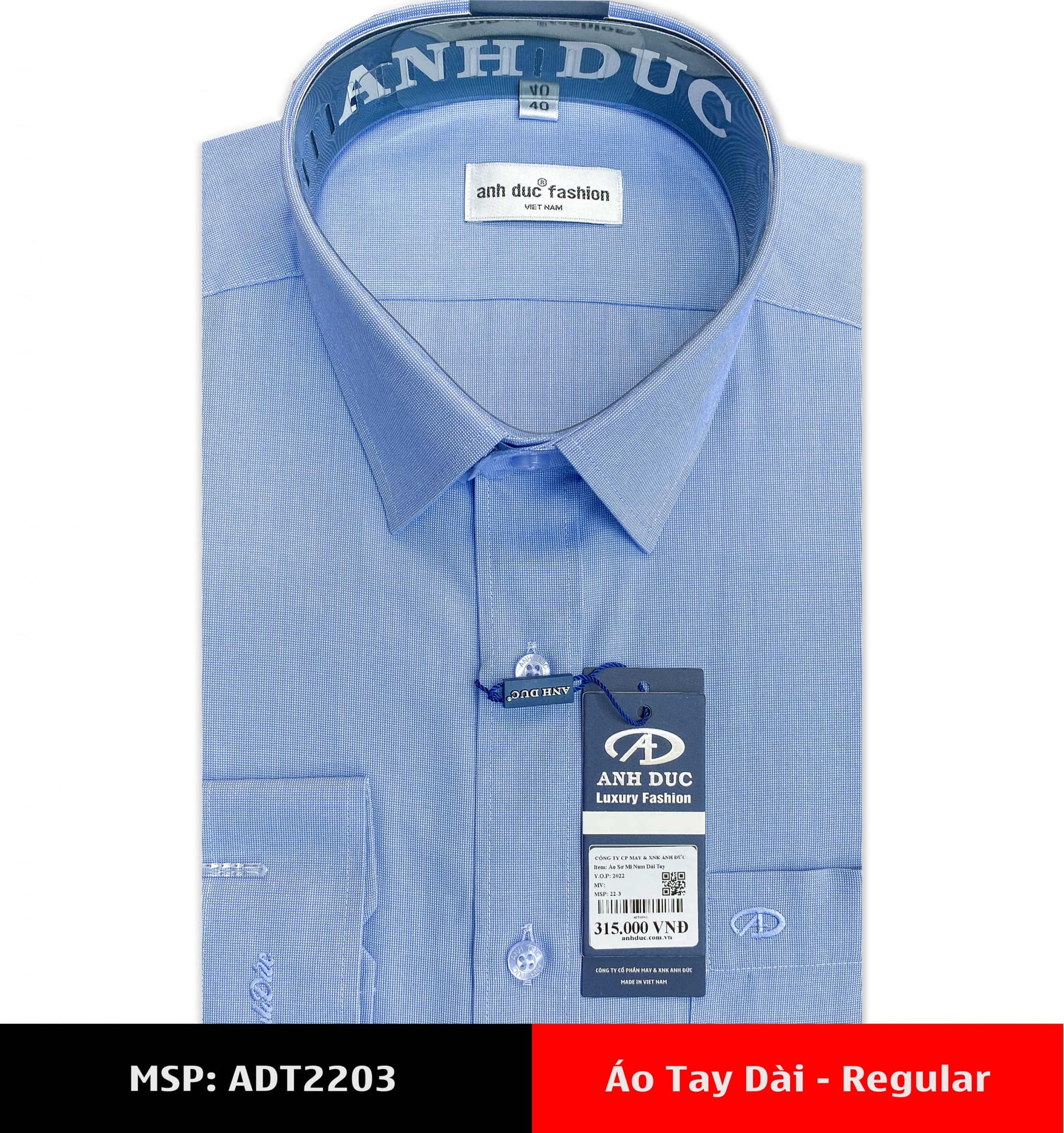 Áo Sơ Mi Dài Tay – Regular