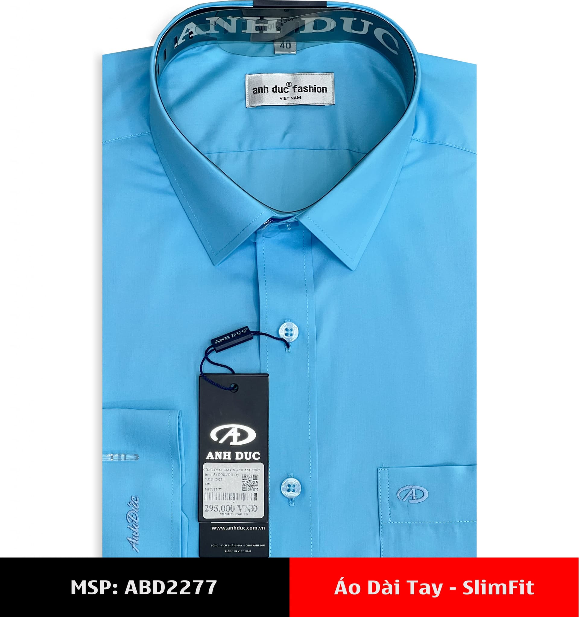 Áo Sơ Mi Dài Tay – Slimfit