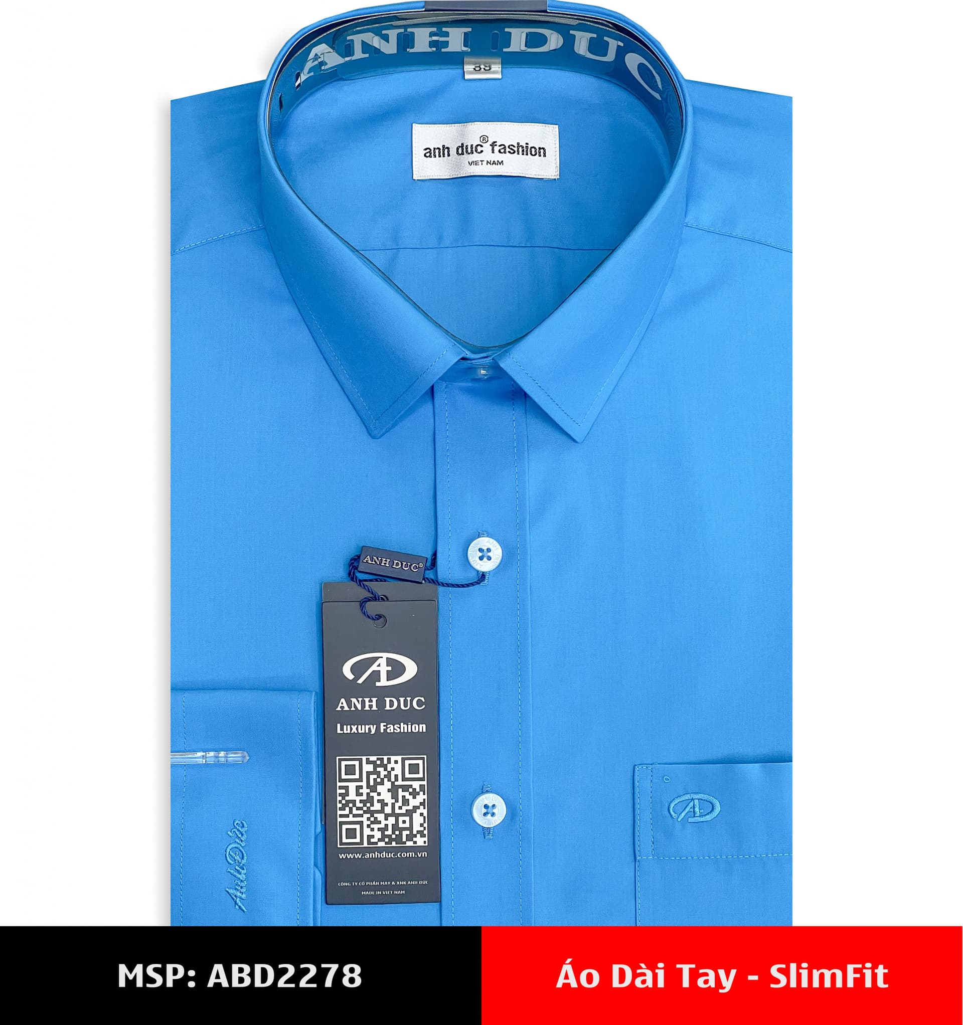 Áo Sơ Mi Dài Tay – Slimfit