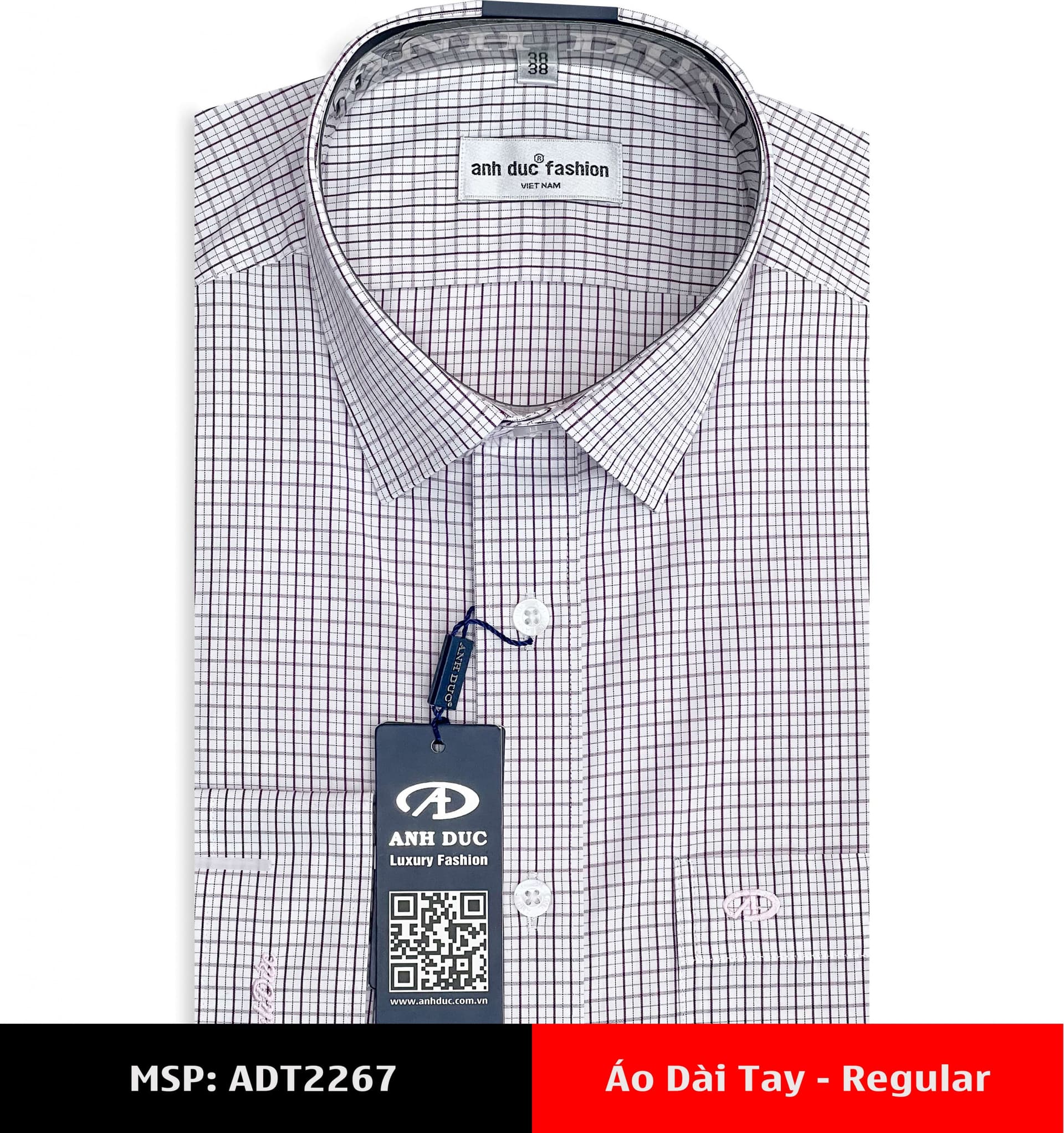 Áo Sơ Mi Dài Tay – Regular