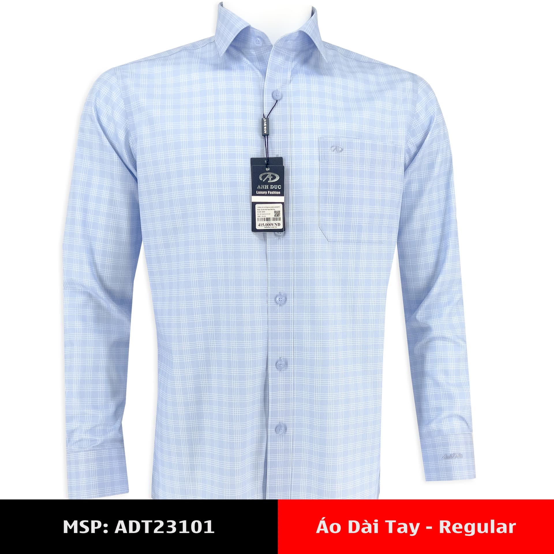 Áo Sơ Mi Dài Tay Anh Đức