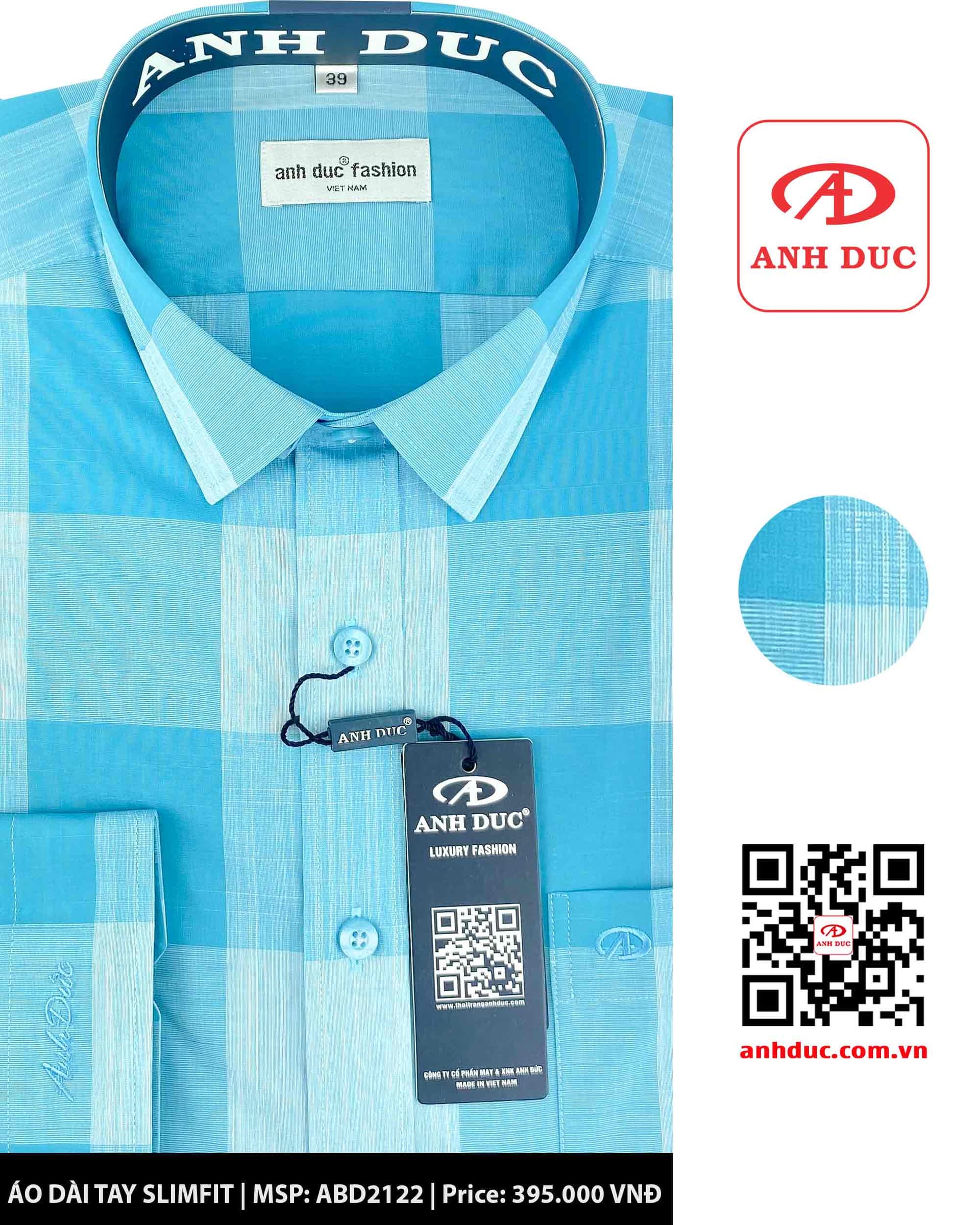 Áo Sơ Mi Dài Tay Slimfit