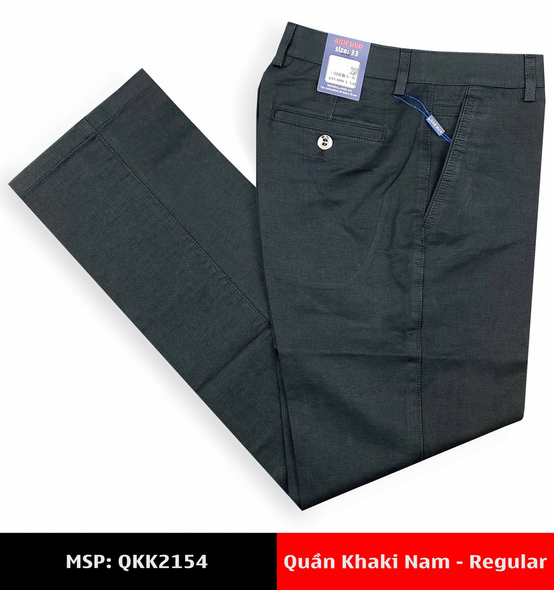 Quần Khakis Nam – Regular